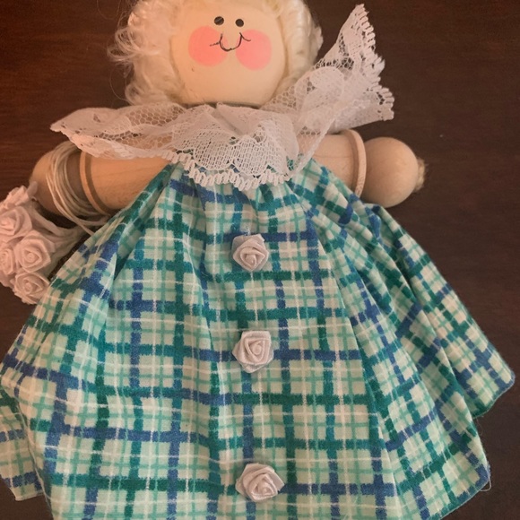 Handmade Spool Doll - Picture 2 of 2